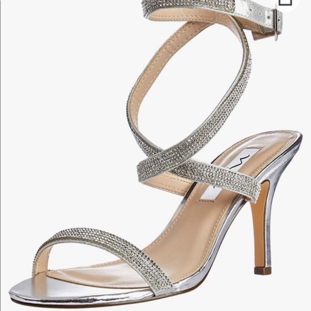 Nina Verana Rhinestone Heels